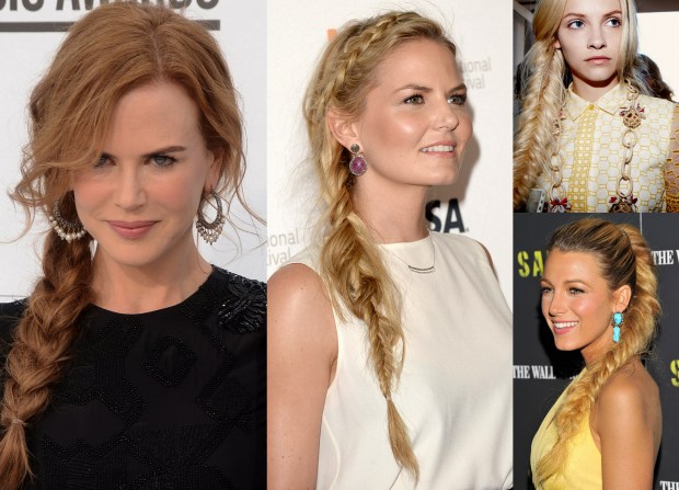 Til tross for at fiskebeinsfletten ser vanskelig og komplisert ut, er en av de enklere flettene å lage på seg selv.