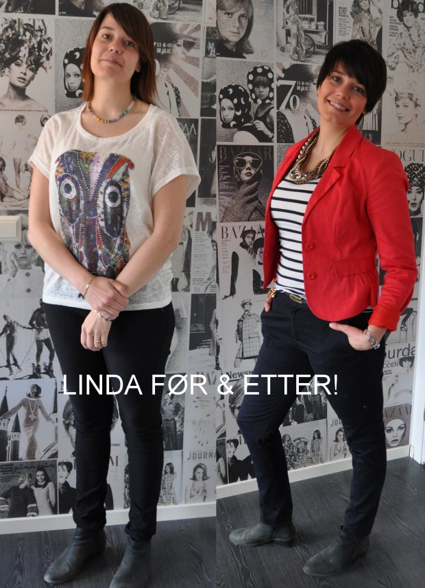 Linda Linmo før&etter